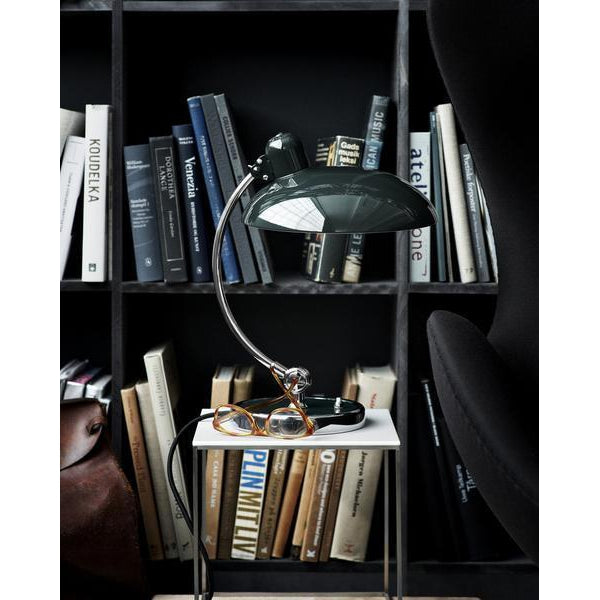 Fritz Hansen Kaiser Idell Table Lamp Black, Ø28 cm