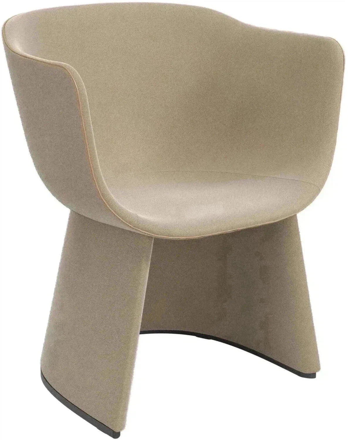 Fritz Hansen Monolit Cm231 Lounge Chair, Refinery/Refinery