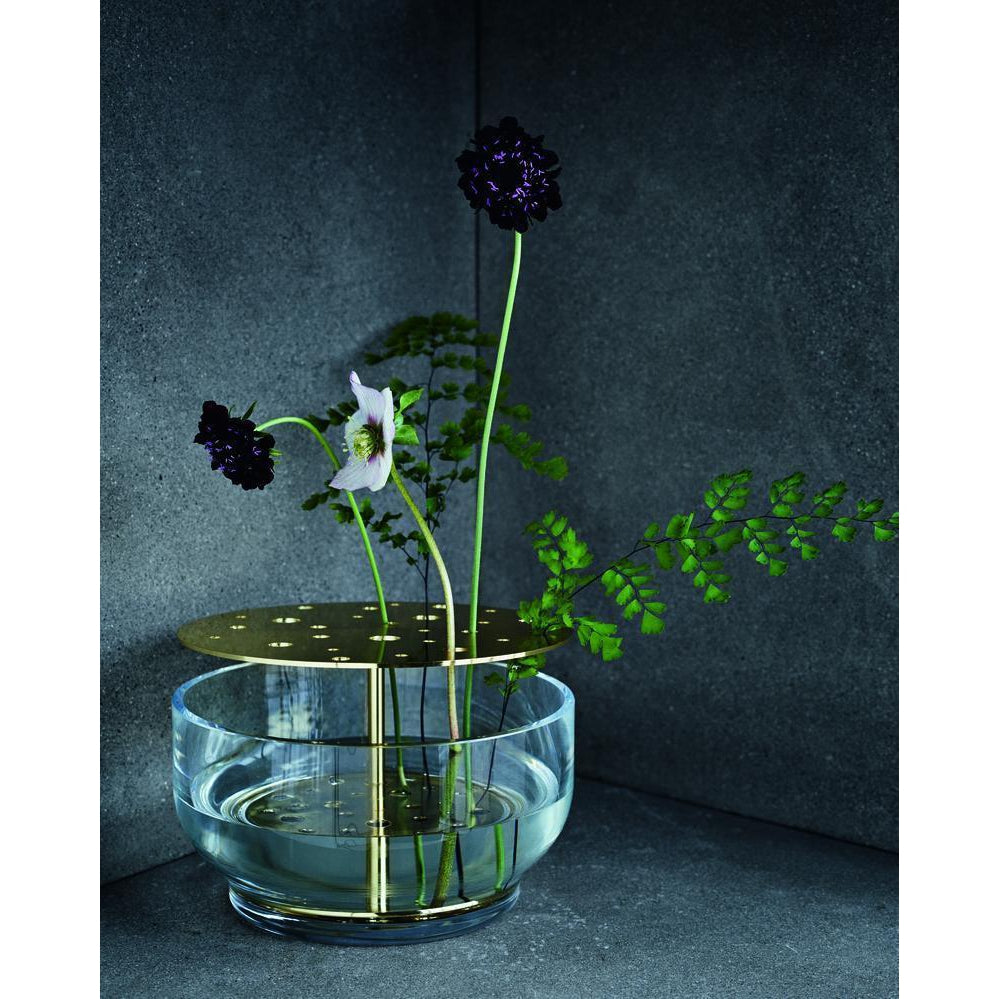 Fritz Hansen Objekter ikebana vase messing, liten