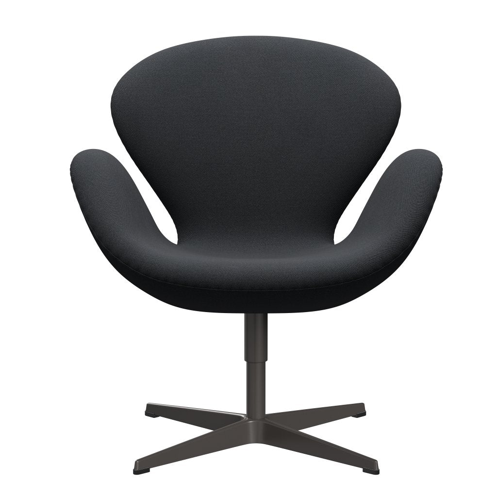 Fritz Hansen Svanenstol, Warm Graphite/Rime Dark Brown/Grey