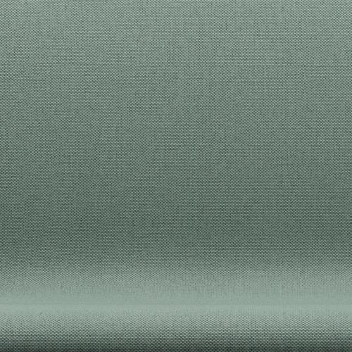 Fritz Hansen Svanesofa 2-Personers, Silver Grey/Re-Wool Aqua/Neutral