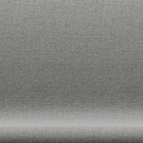 Fritz Hansen Svanesofa 2-Personers, Silver Grey/Re-Wool Off White/Natural