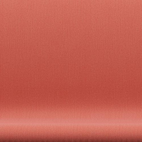 Fritz Hansen Svanesofa 2-Personers, Warm Graphite/Steelcut Trio Pink/Orange