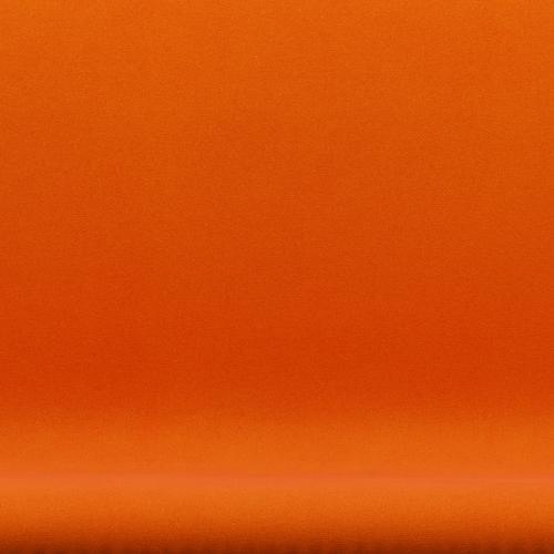 Fritz Hansen Svanesofa 2-Personers, Warm Graphite/Tonus Klar Orange
