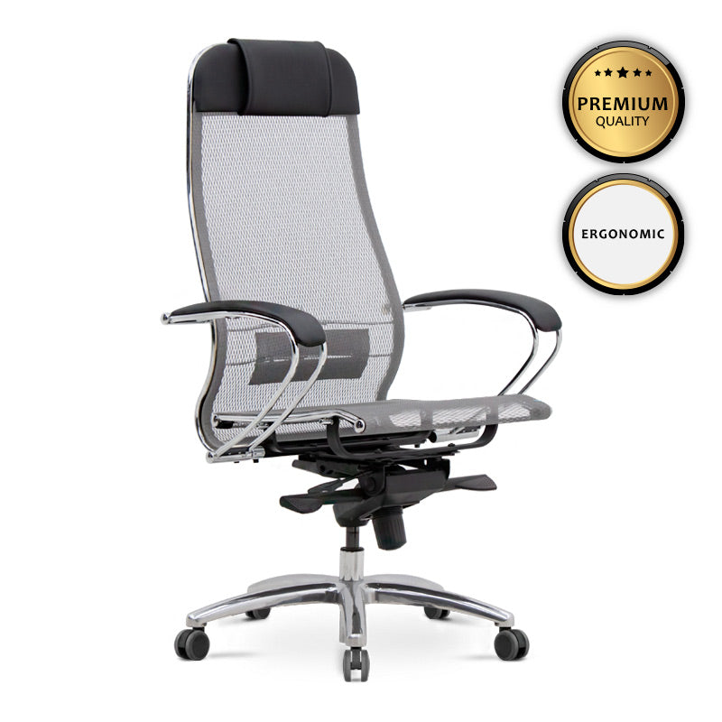 Office Chair CHEF Grey - Black