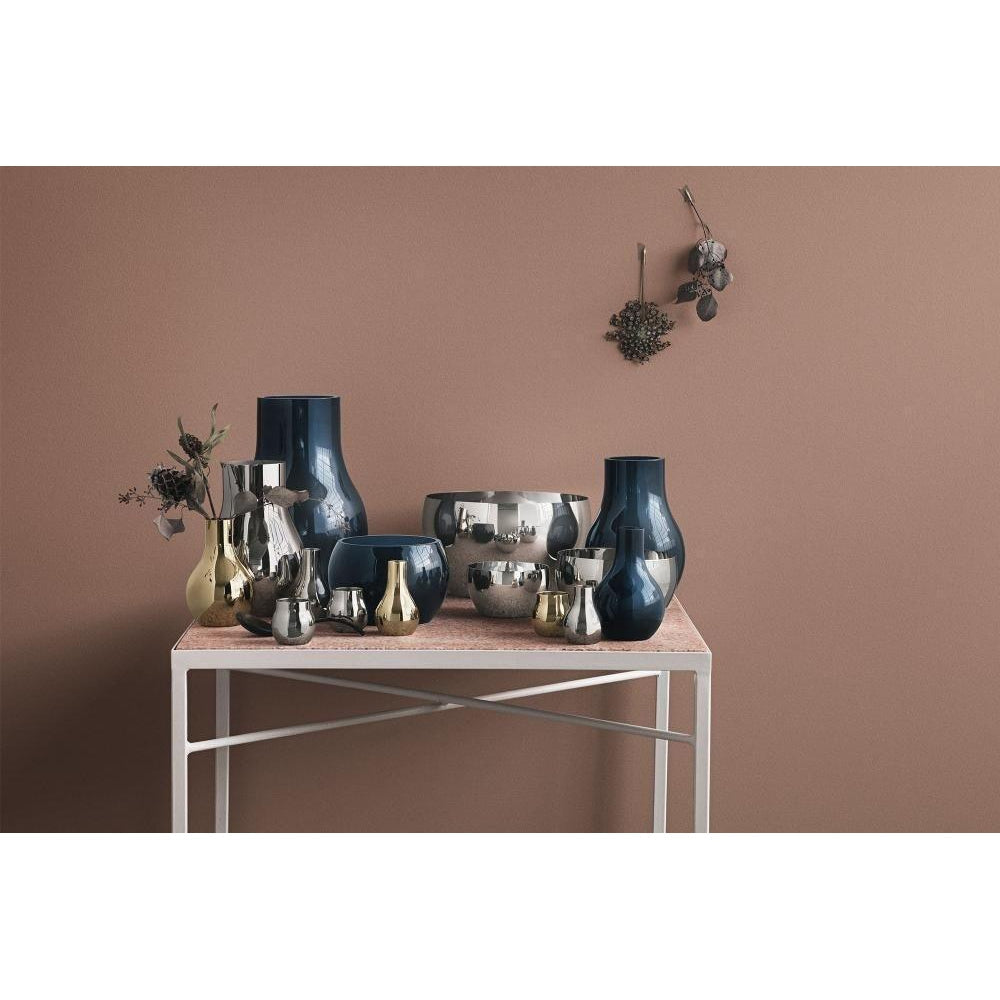 Georg Jensen Cafu Vase rustfritt stål, 21,6 cm