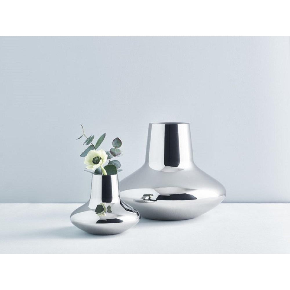 Georg Jensen HK Vase rustfritt stål, 19 cm
