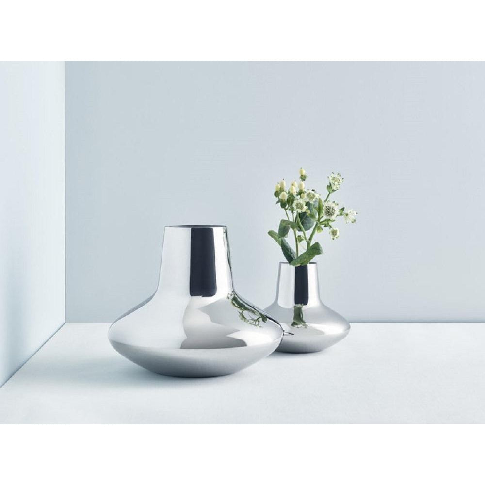Georg Jensen HK Vase rustfritt stål, 22 cm