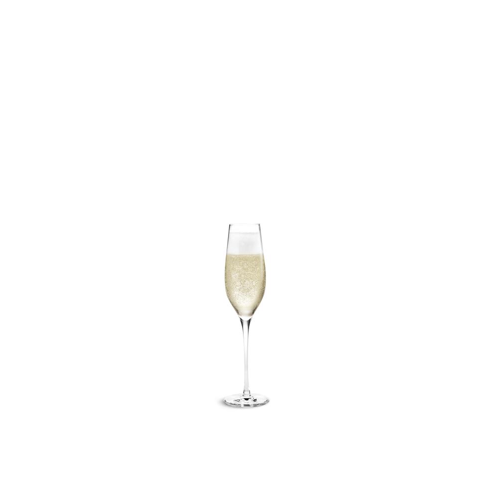 Holmegaard Cabernet Champagne Glass, 6 stk.