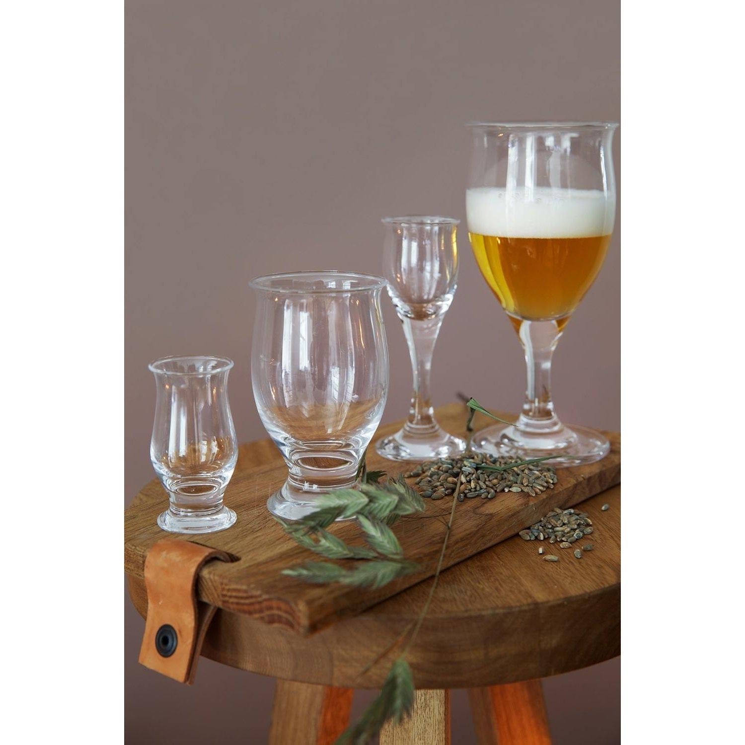 Holmegaard Ideelt ølglass på stilken