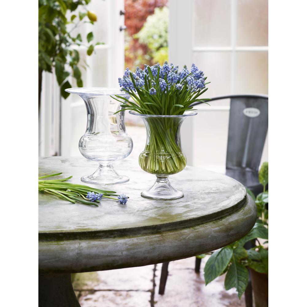 holmegaard Gammel engelsk vase klar, 19 cm