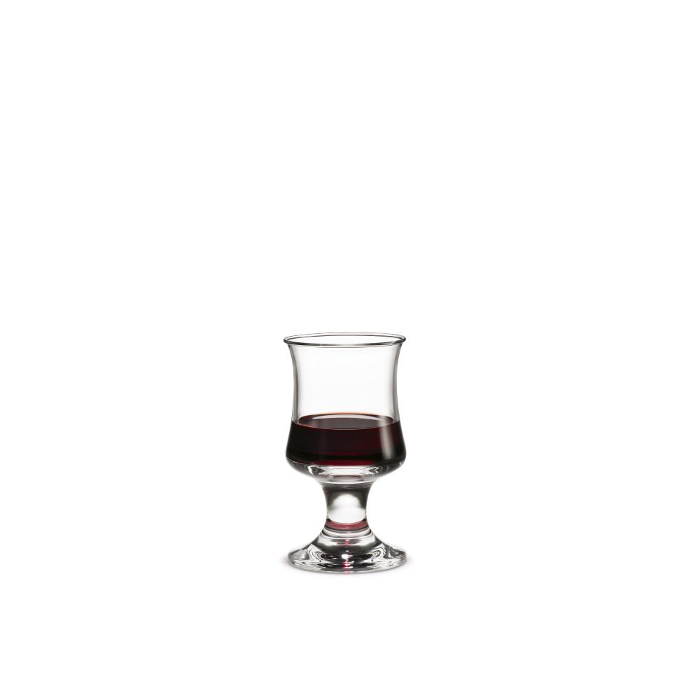 Holmegaard Skip glass rød vinglass