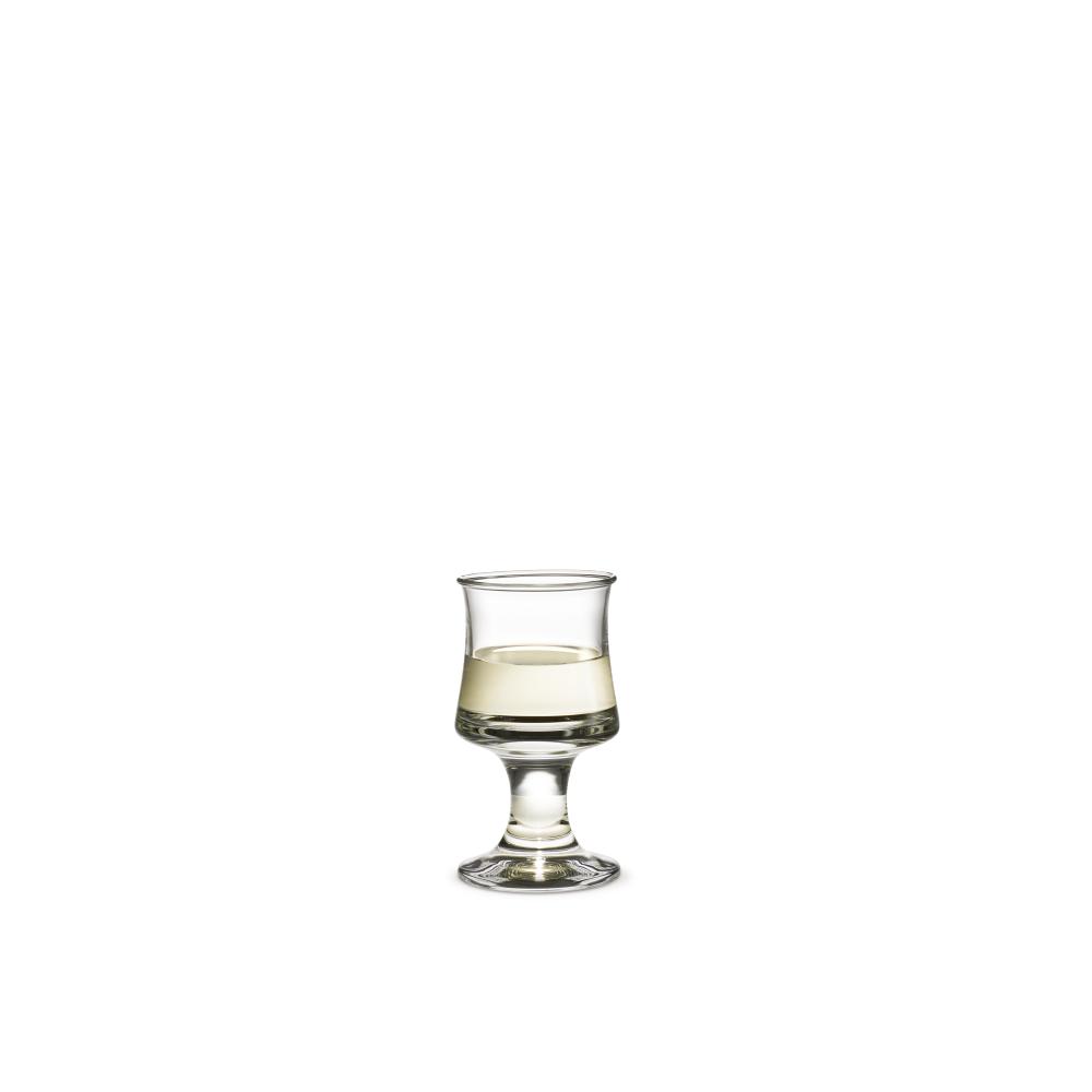 Holmegaard Skip glass hvit vinglass