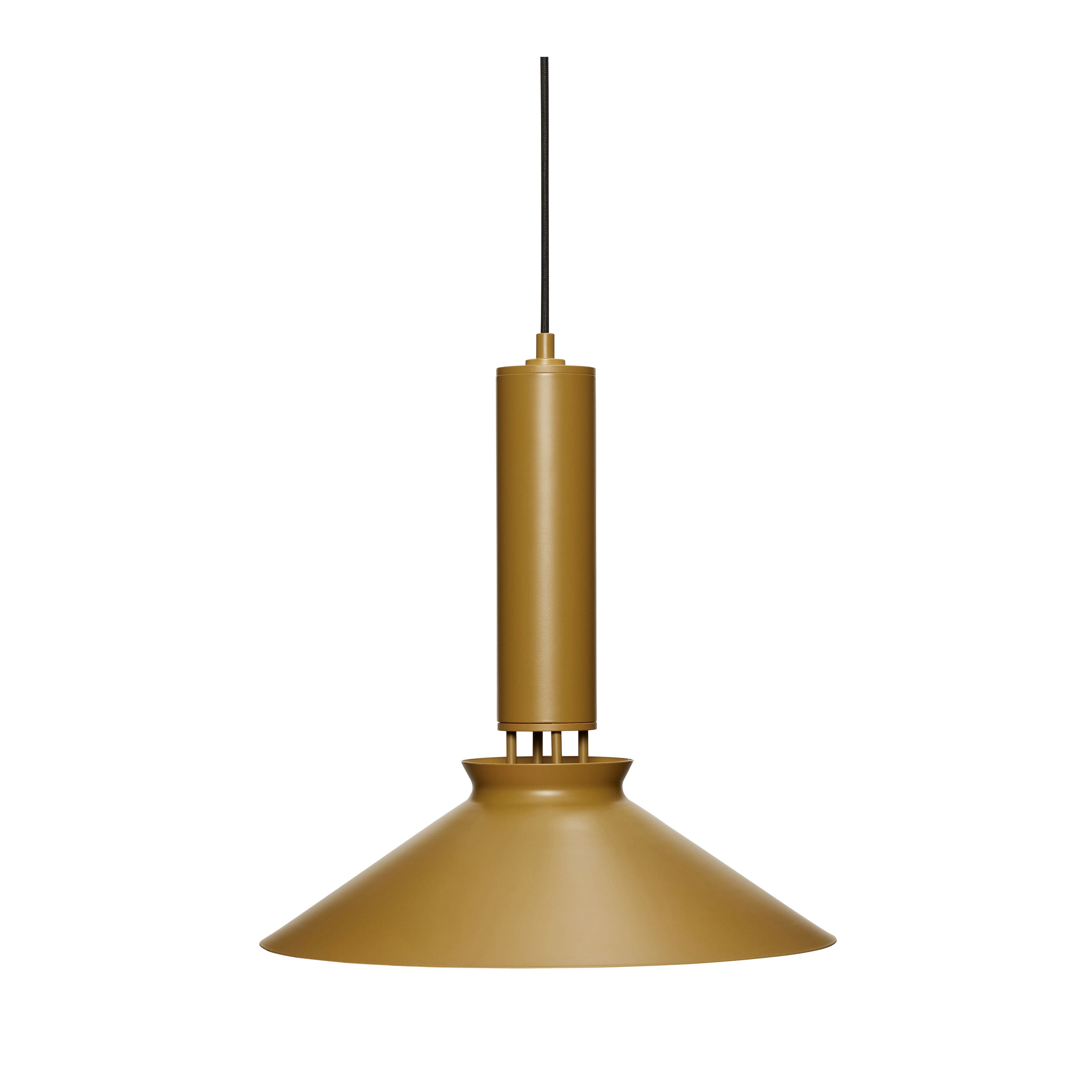 Hübsch Coney Lampe Metal Brun