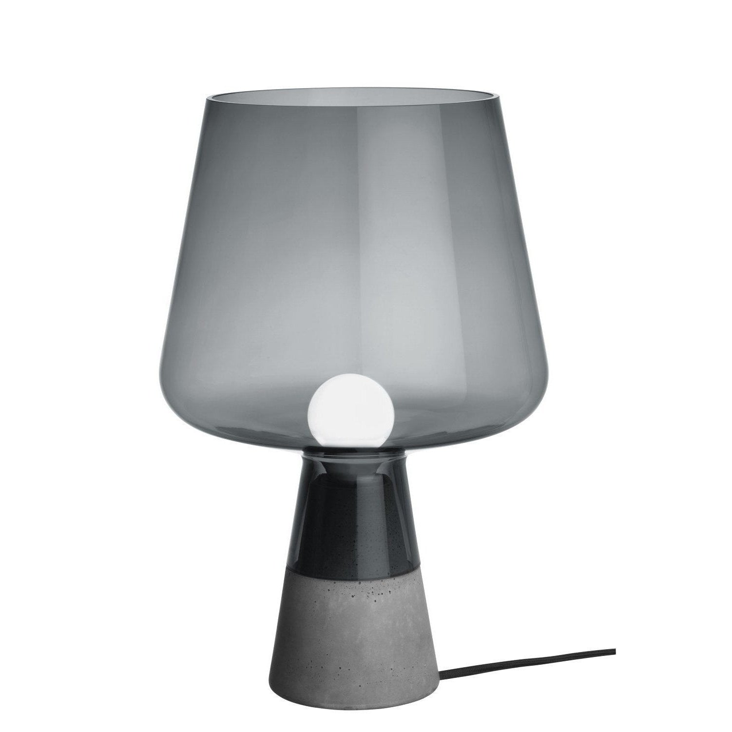 Iittala Leimu bordlampe grå, 38 cm