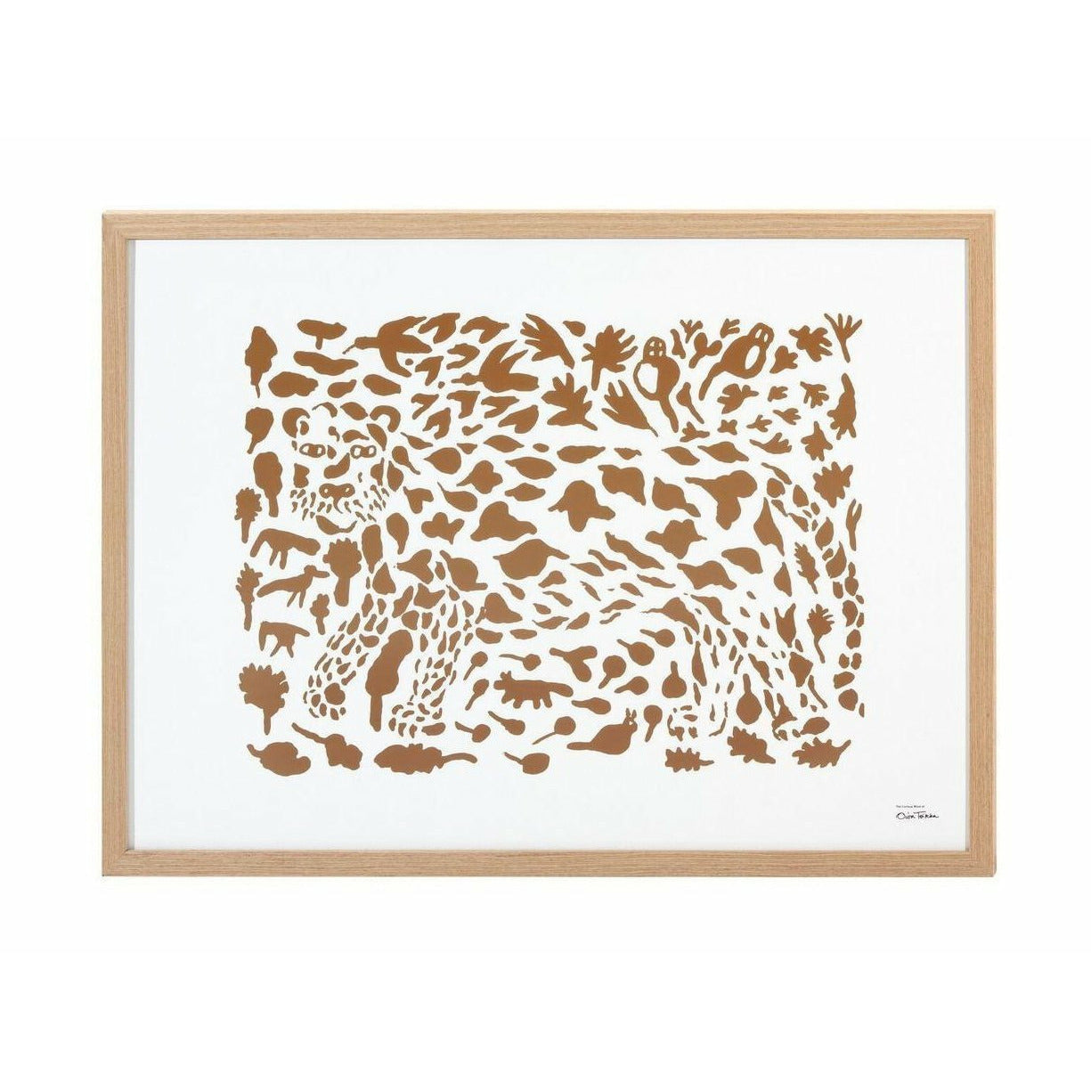 Iittala Oiva Toikka Kunstplakat Cheetah, 50x70cm