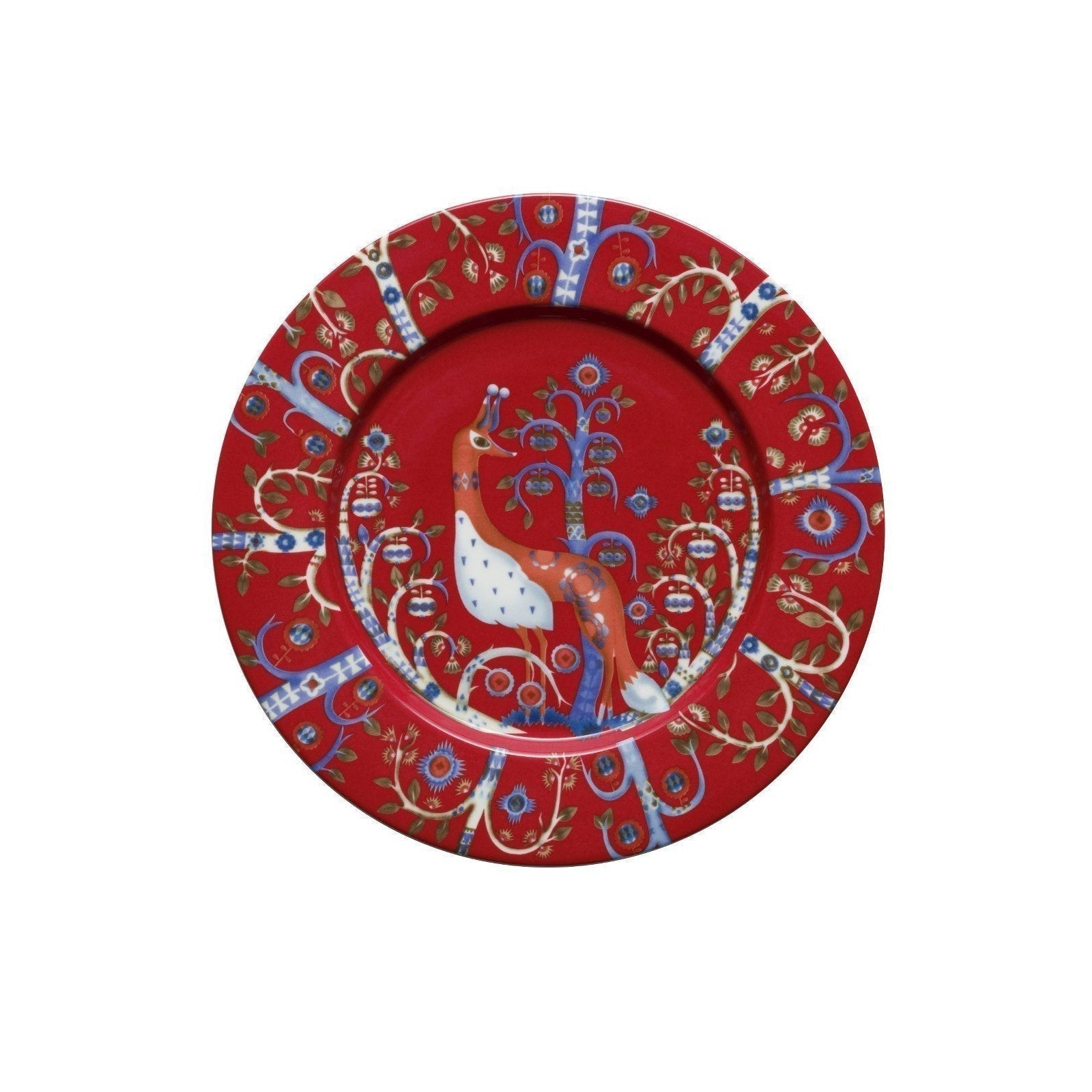 Iittala Taika plate rød, 22 cm