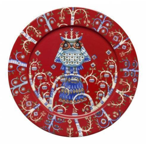 Iittala Taika plate rød, 27 cm