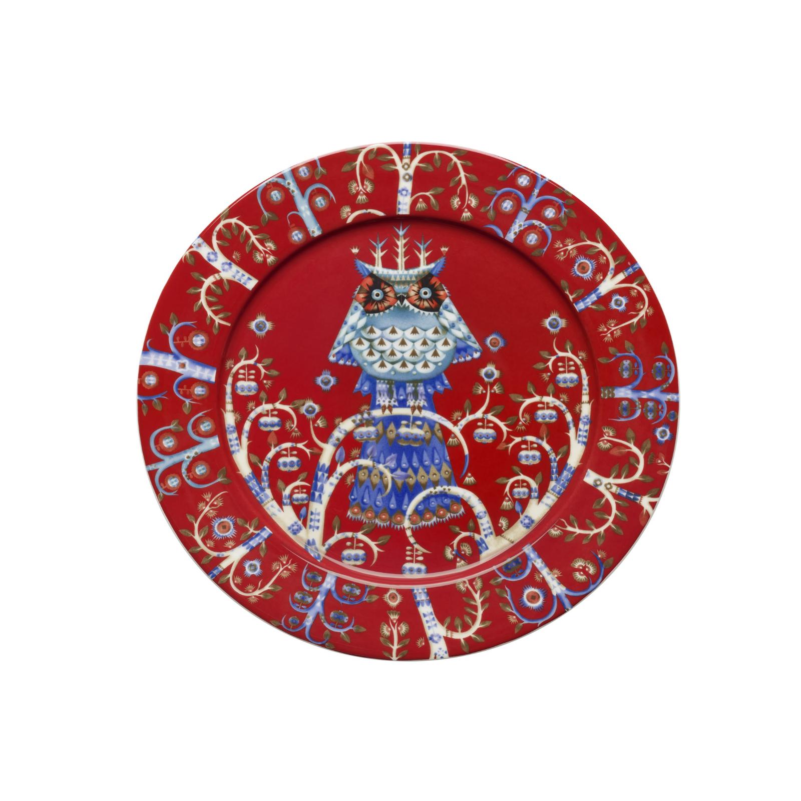 Iittala Taika plate rød, 27 cm