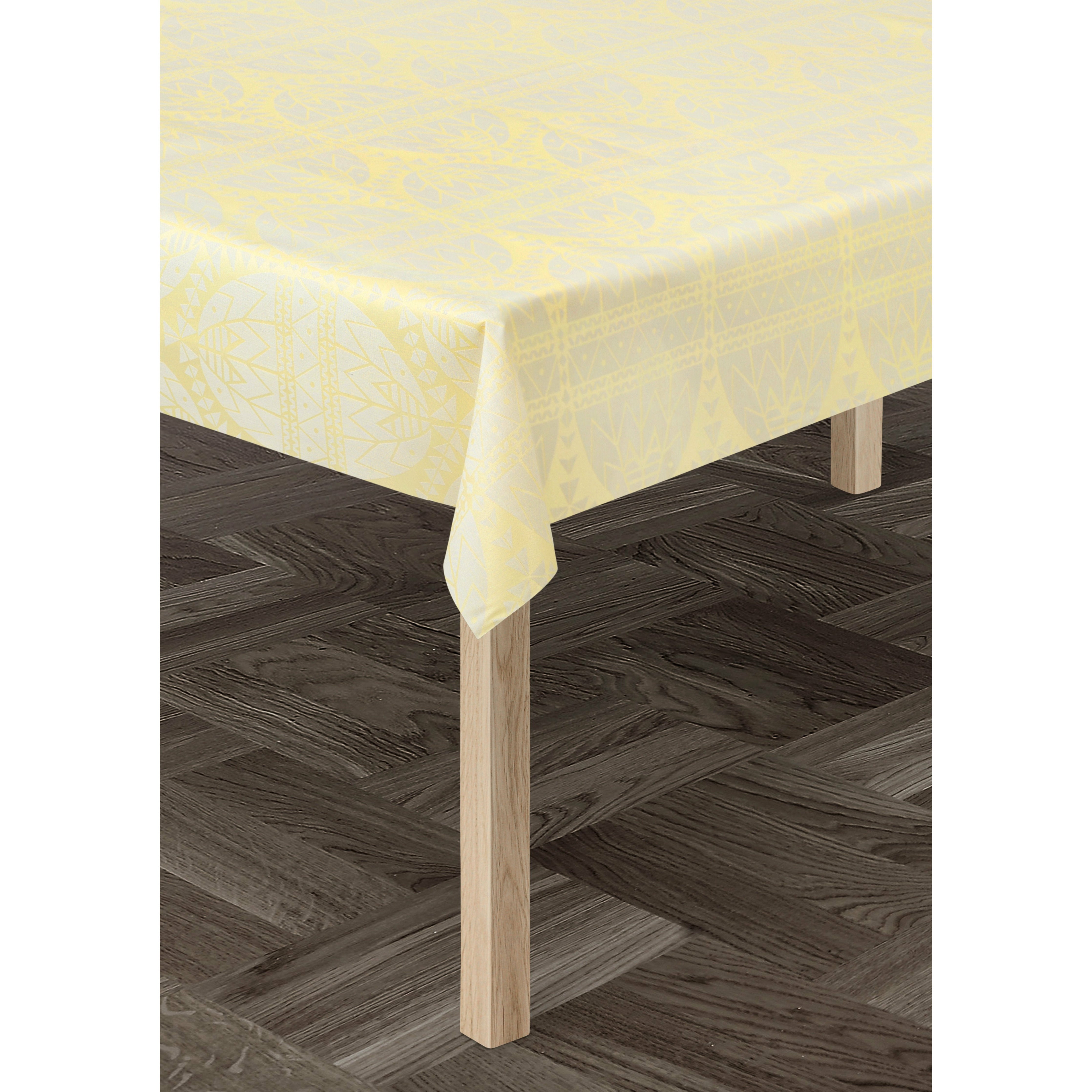 Juna Easter Acrylic Tablecloth 140 Cm, Yellow