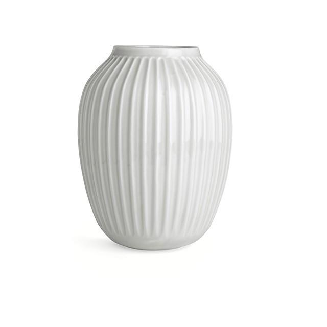 Kähler Hammershøi vase hvit, stor