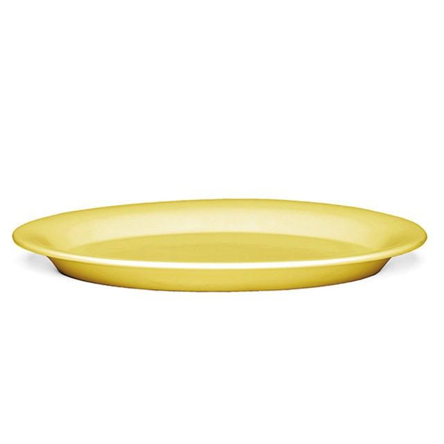 Kähler Ursula plate gul, Ø33