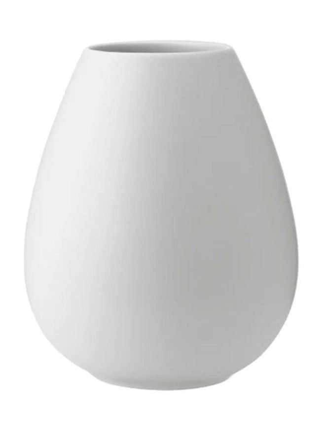 Knabstrup Keramik Earth Vase H 19 cm, Kalkhvid