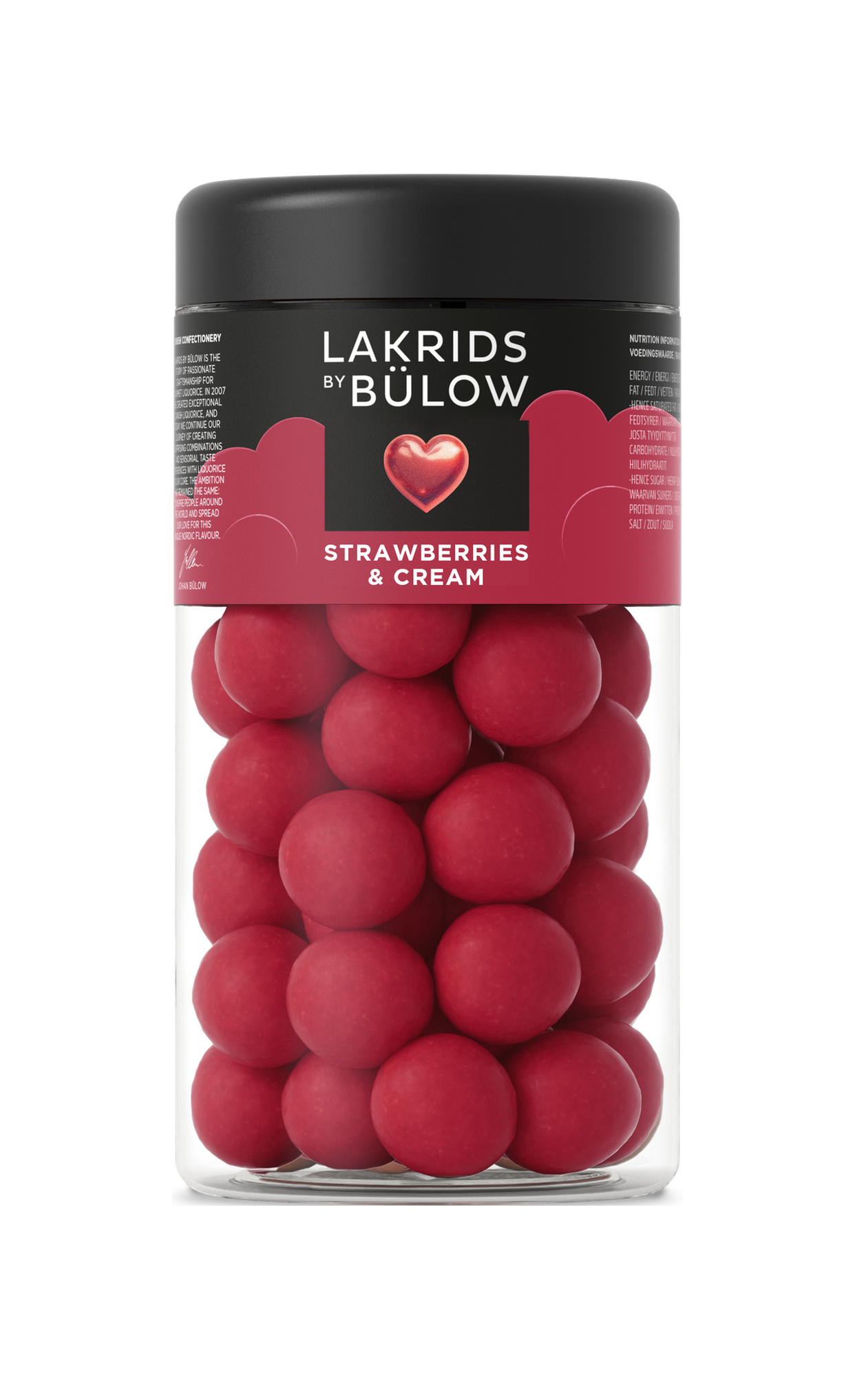 Lakrids by Bülow Jordbær & Krem, Vanlig 