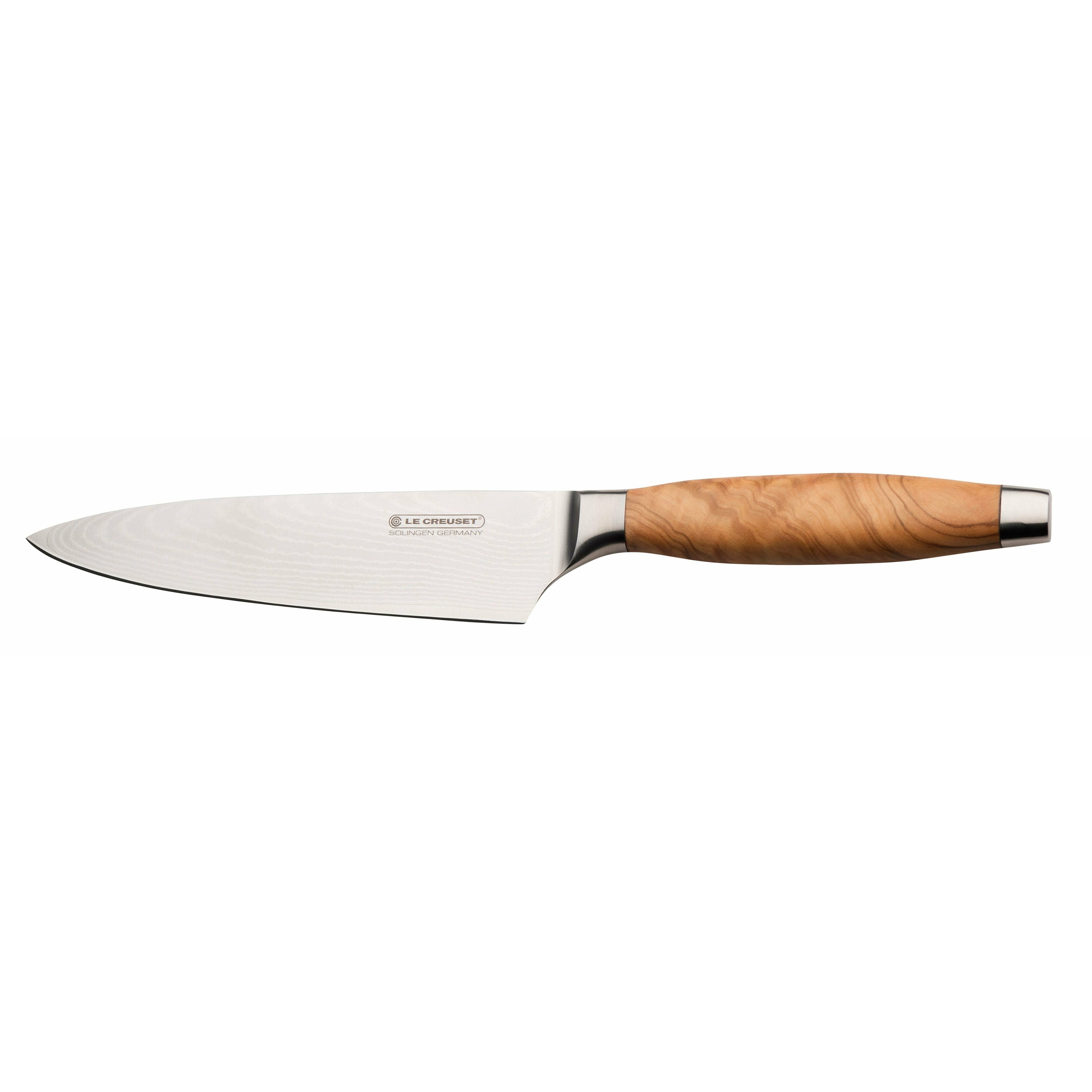 Le Creuset Kokkekniv Med Oliventræsskaft, 15 Cm
