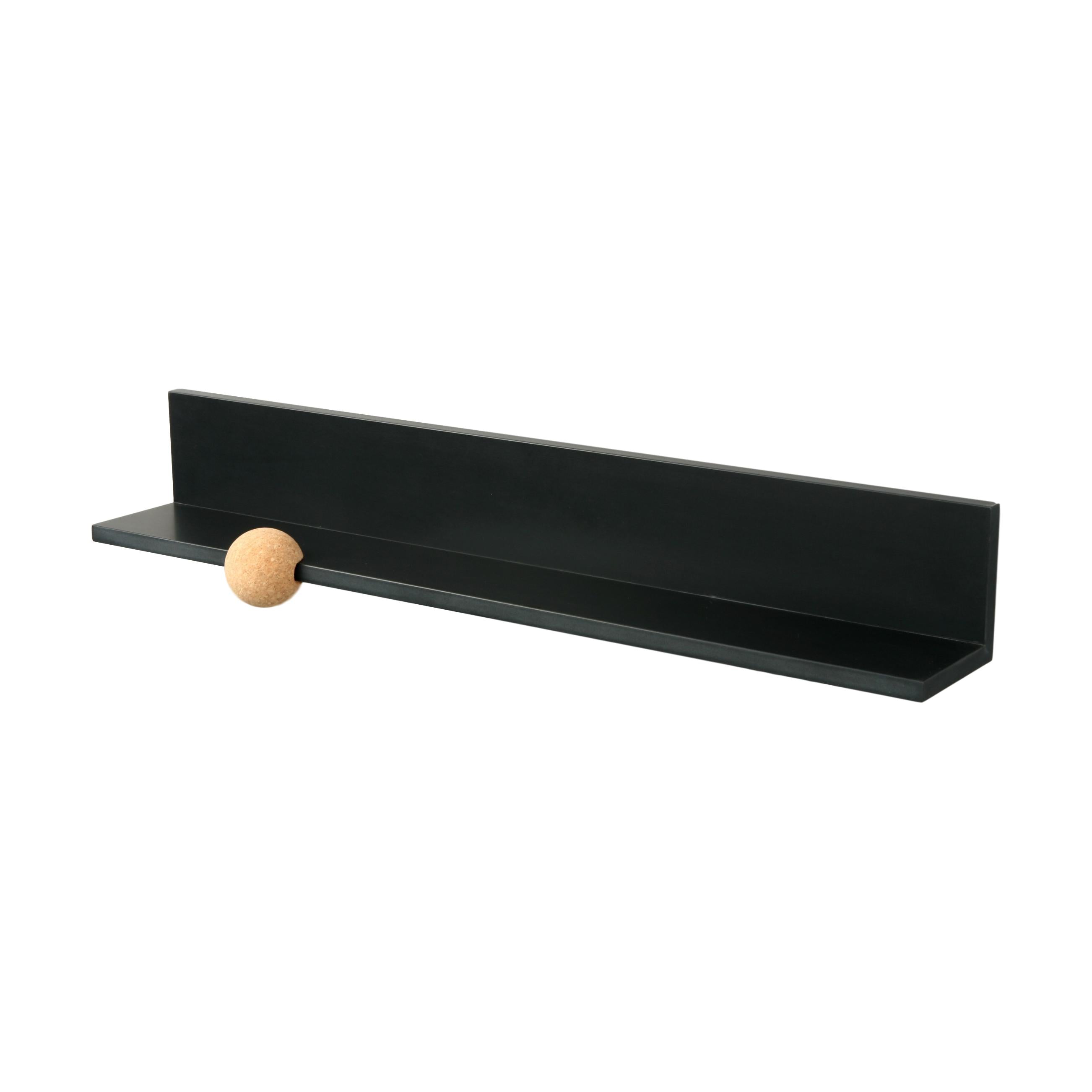 LoCa Straights Cutter Shelf Black, 60cm