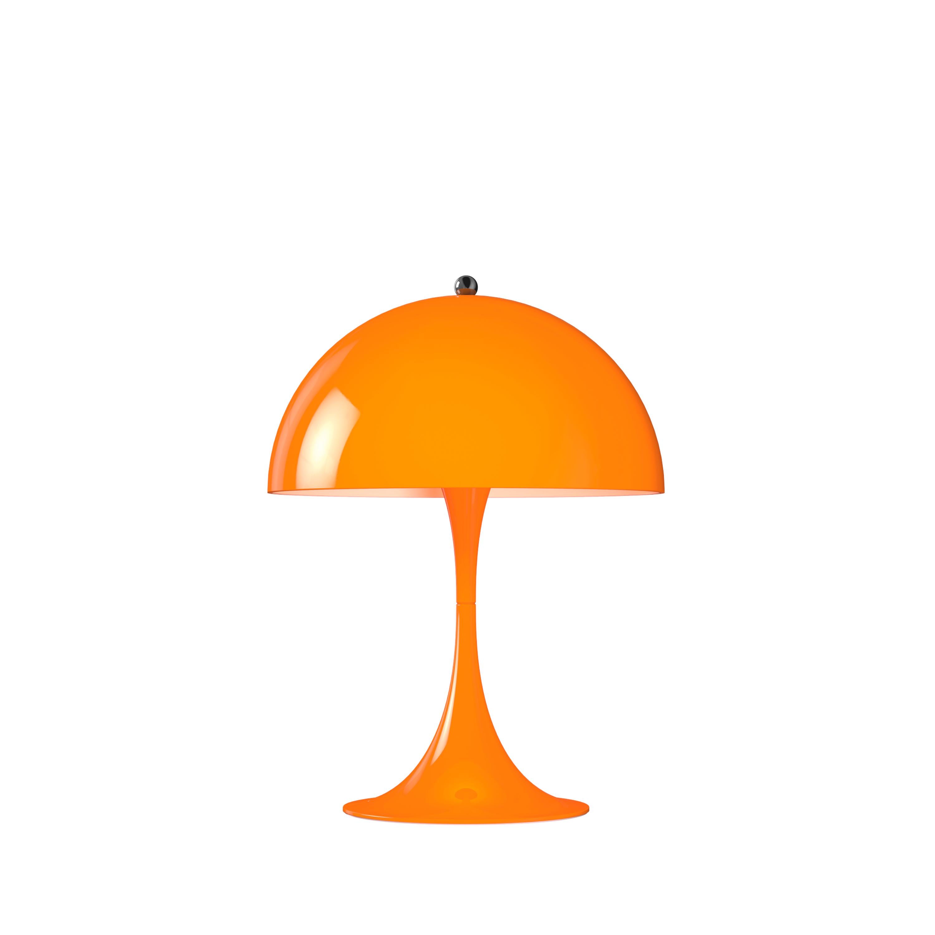 Louis Poulsen Panthella mini bordlampe, oransje