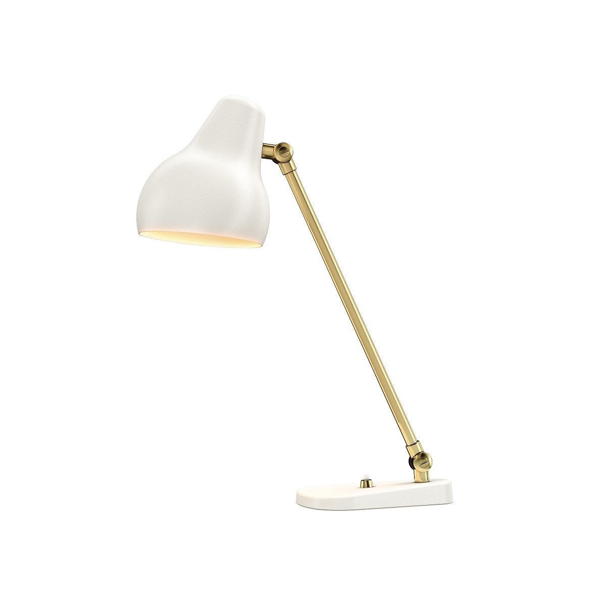 Louis Poulsen VL 38 bordlampe, hvit