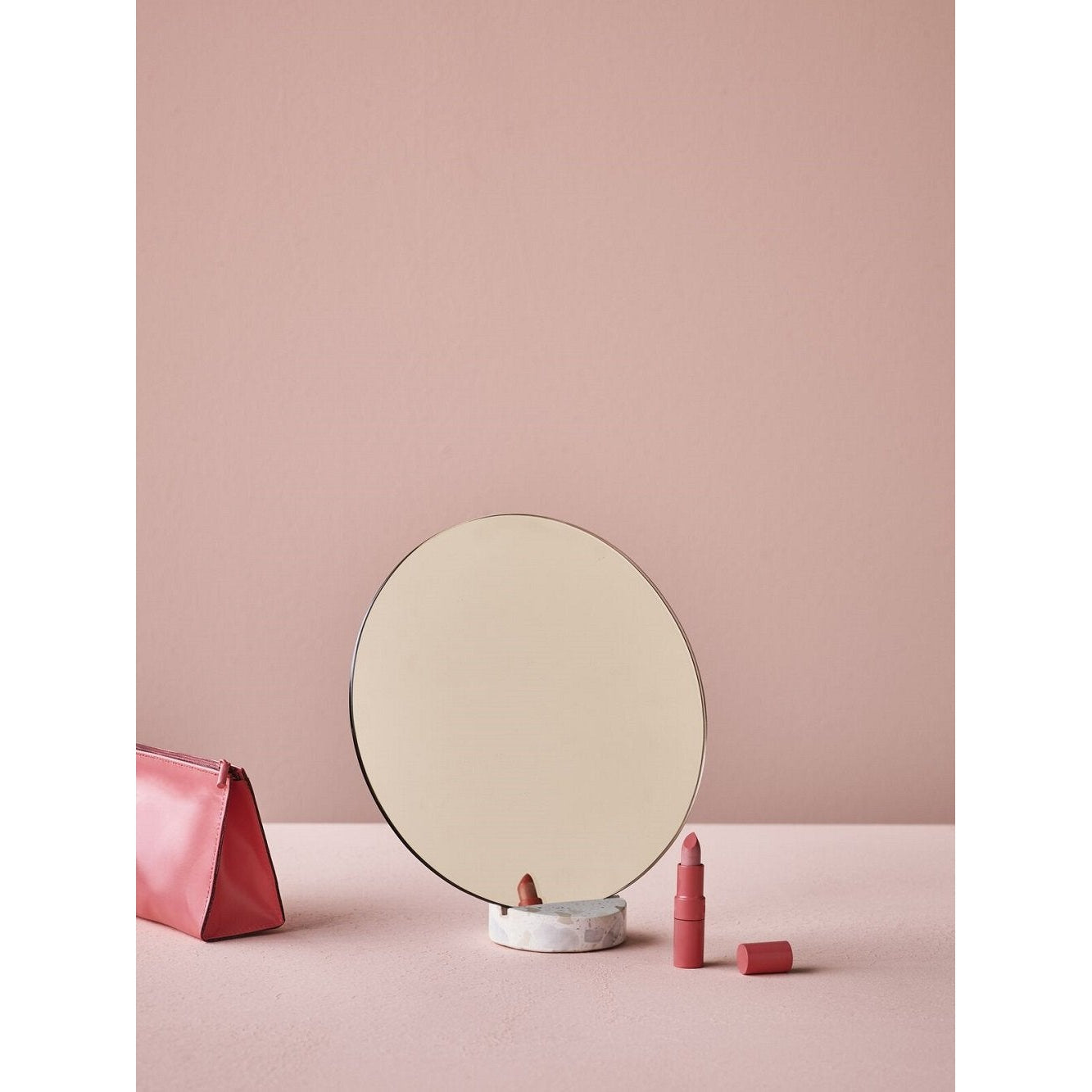 Lucie Kaas Erat speil hvit, 25 cm
