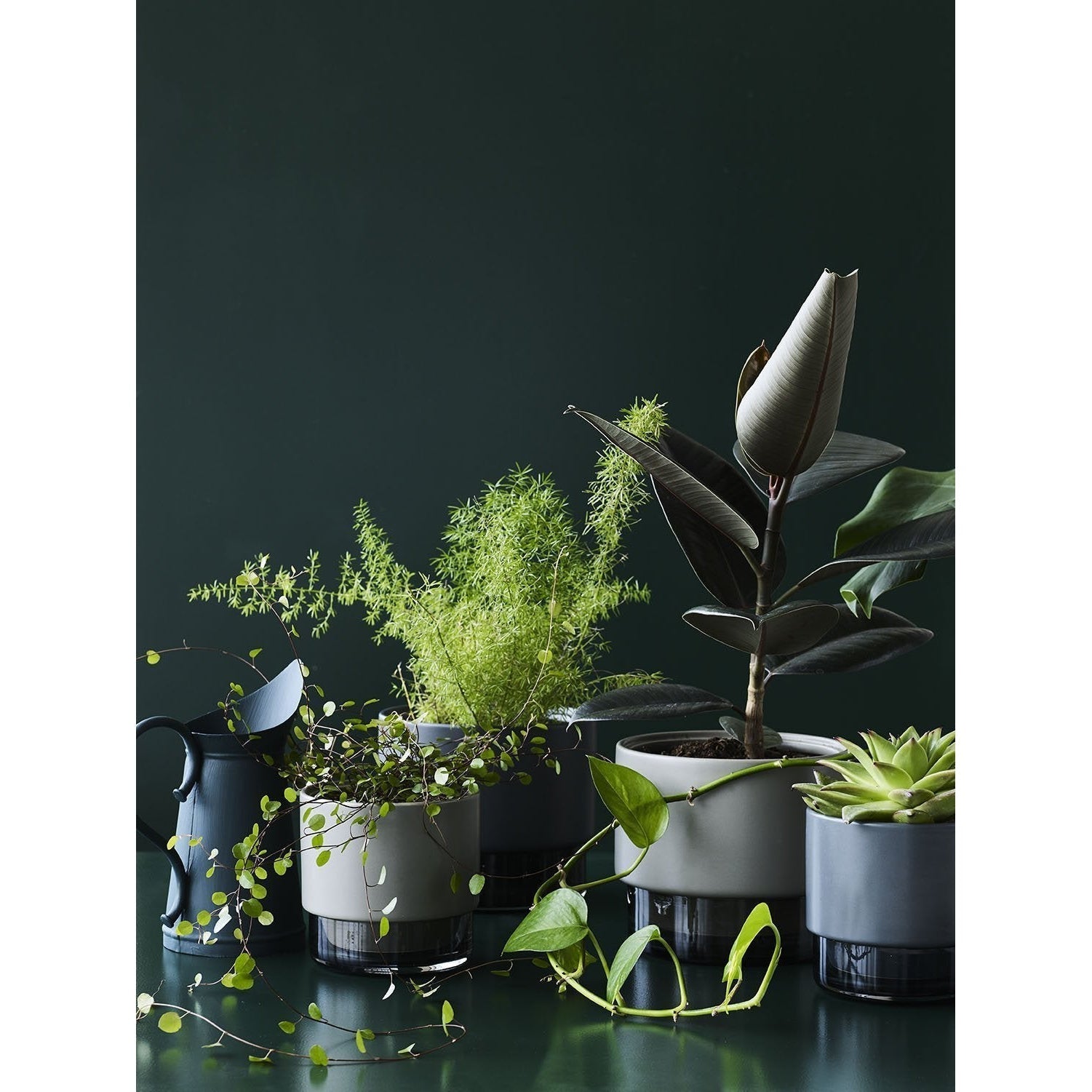 Lucie Kaas Gro -planteholder grønt, 15 cm