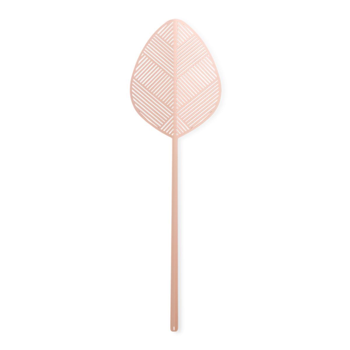 Lucie Kaas Leaflike Alva Metalblad Pink, 50,6cm