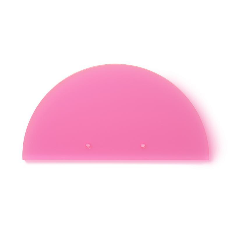 Lucie Kaas Vice akryl lampeskjermer, flamingo rosa