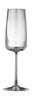 Lyngby Glas Zero Krystal Champagneglas 30 Cl, 4 Stk.