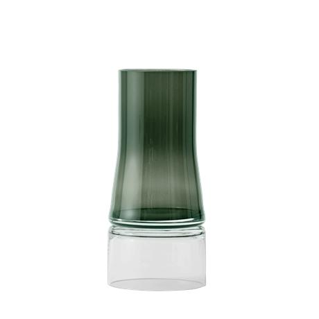 Lyngby Porcelæn Joe Colombo Vase 2-i-1 Copenhagen Green/Ready, Large