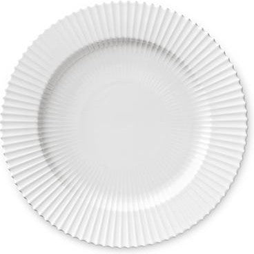 Lyngby Plate klar hvit, Ø 27cm