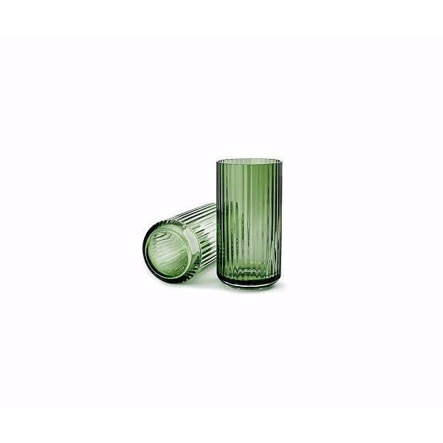 Lyngby Porcelæn Vase Københavns grønt glass, 20,5 cm