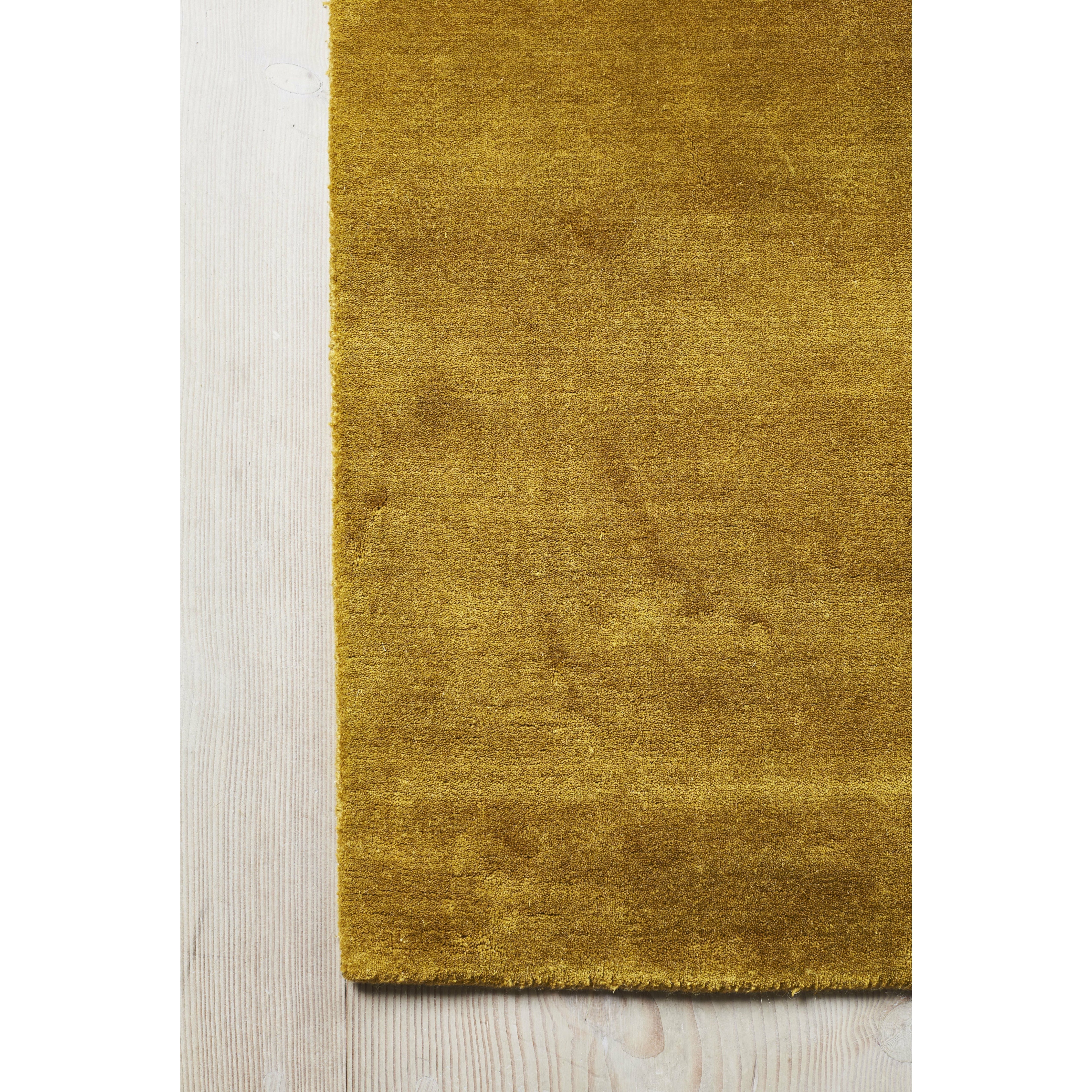 Massimo Earth Bamboo Gulvtæppe Chinese Yellow, 140x200 cm