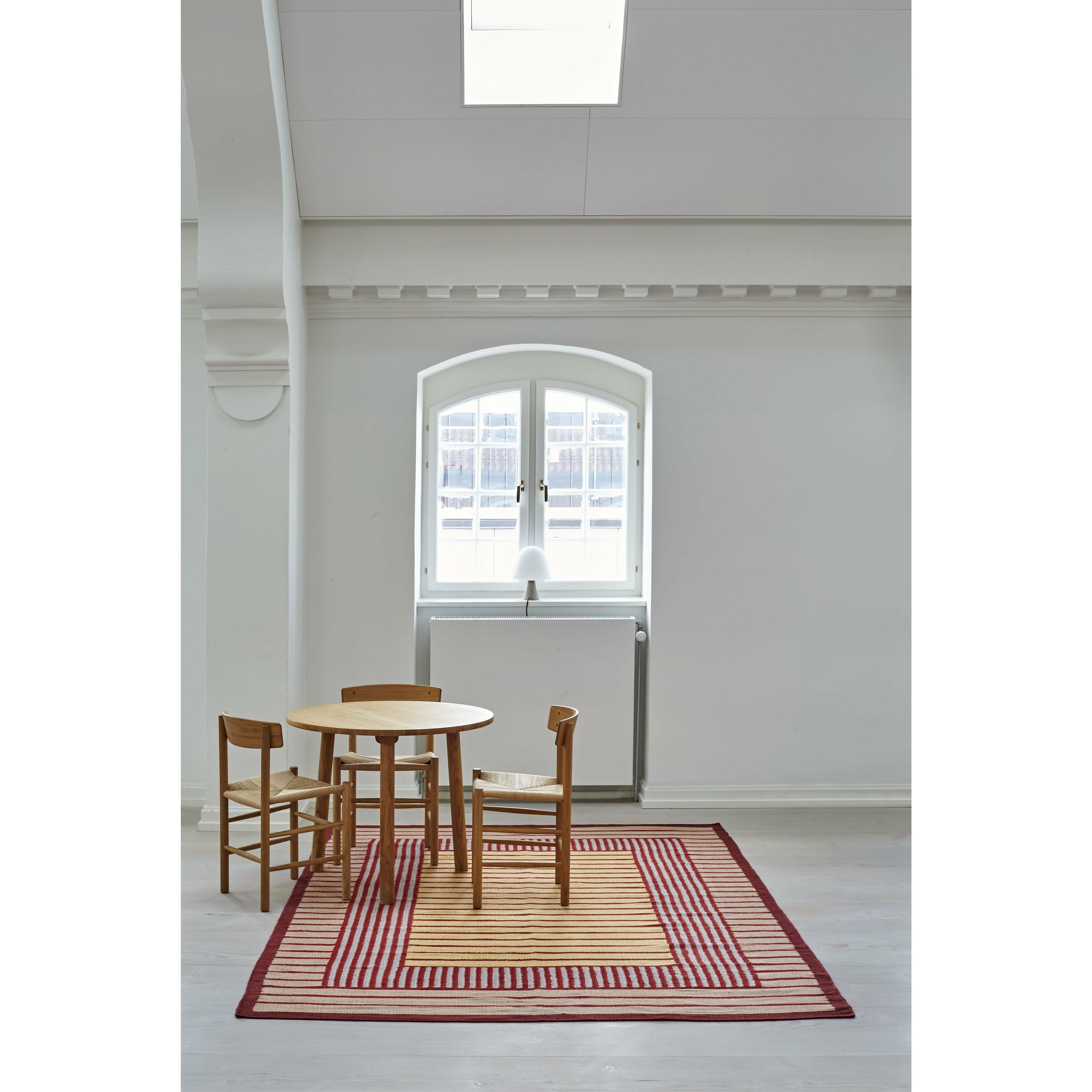 Massimo Hemp Collection by Tanja Kirst Gulvtæppe 200x300, Rød