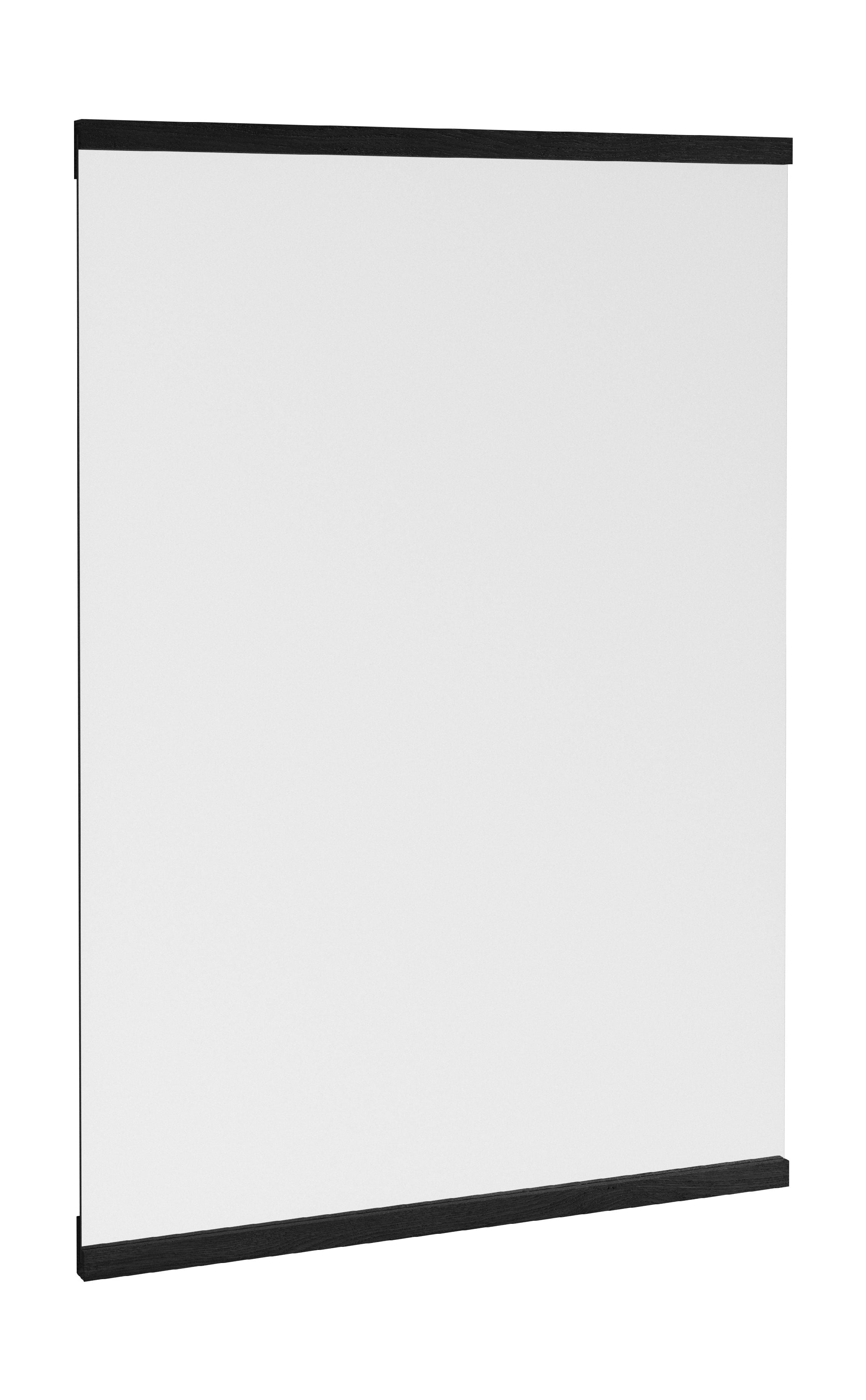 Moebe Rektangulær Vægspejl 71,9x50 Cm, Sort