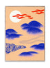 Paper Collective Japanese Hills Plakat, 30x40 cm