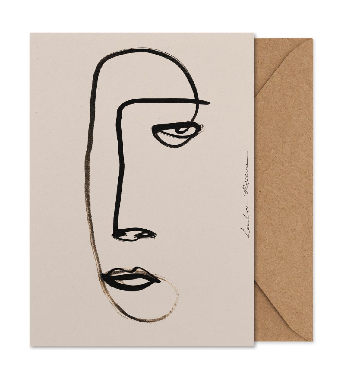 Paper Collective Serious Dreamer Art Card