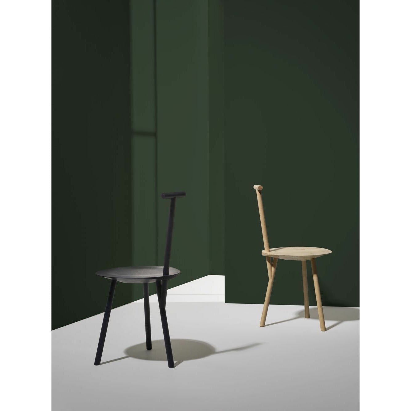 Please Wait To Be Seated Spade Chair Asketræ, Natur Ask
