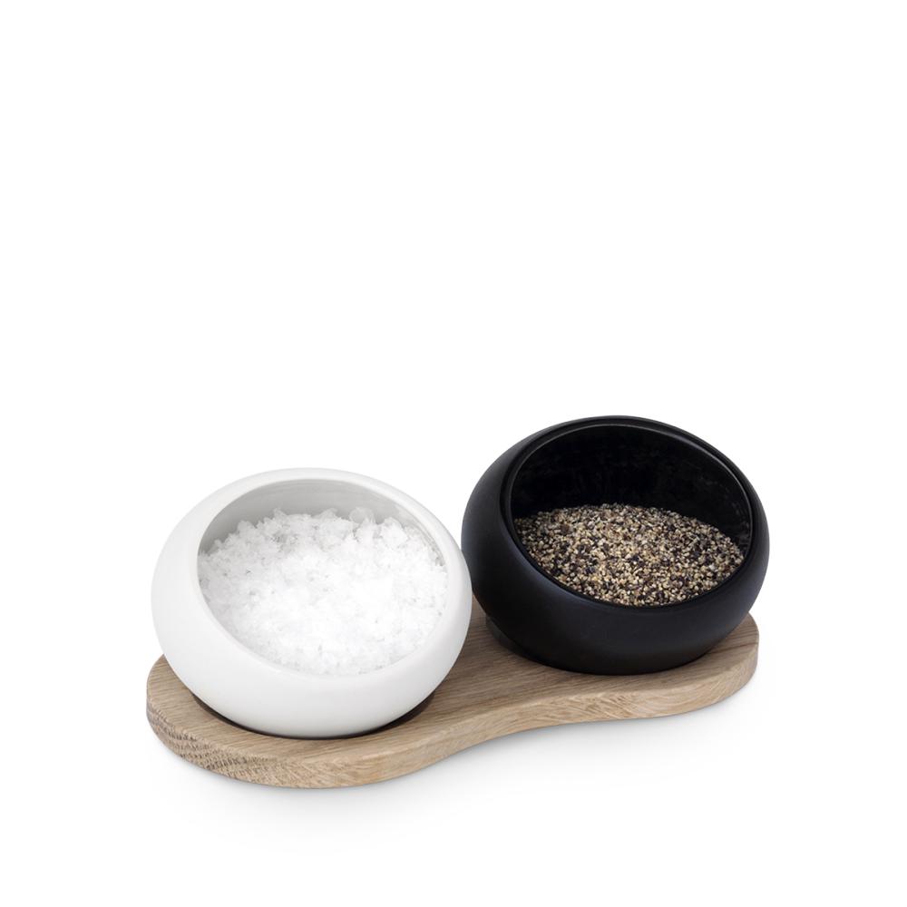 Rosendahl Fingre salt og pepperfartøy med holder