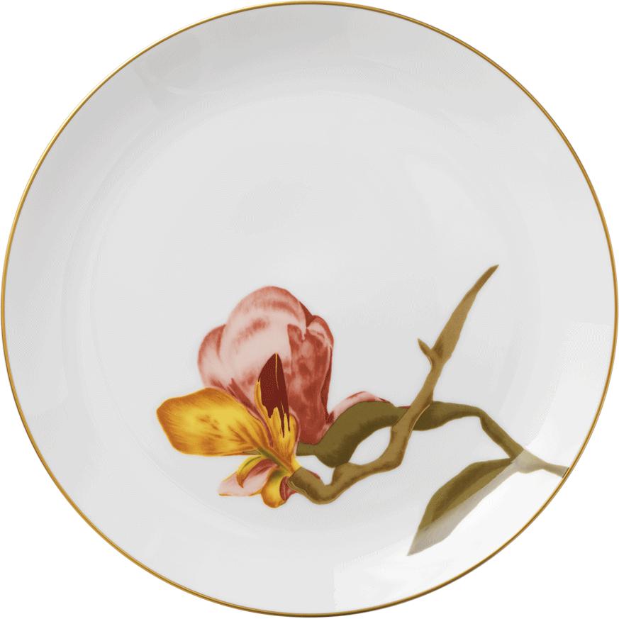 Royal Copenhagen Flora plate magnolia, 27 cm