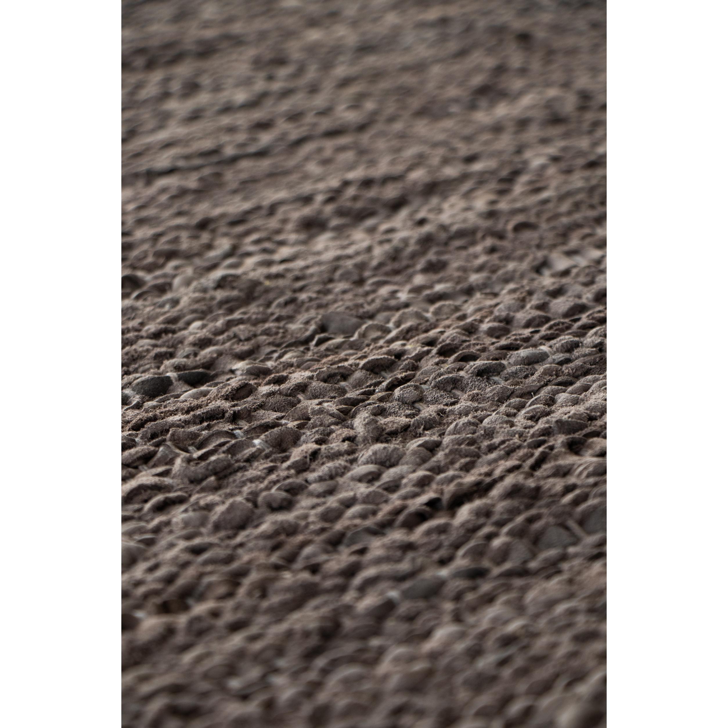 Rug Solid Leather Tæppe Wood, 200 x 300 cm