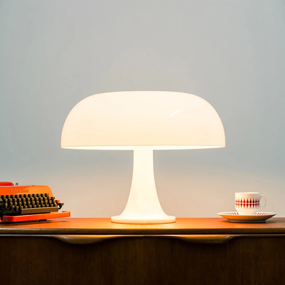 Modern Bauhaus Art Table Lamp Ancient Danish Designer Mushroom Lamp Homestay Living Room Bedroom Night Light